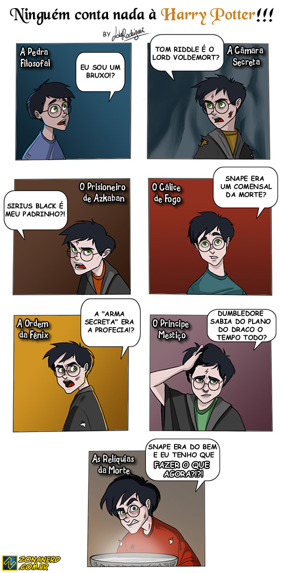 Porque sempre mentem para Harry Potter?