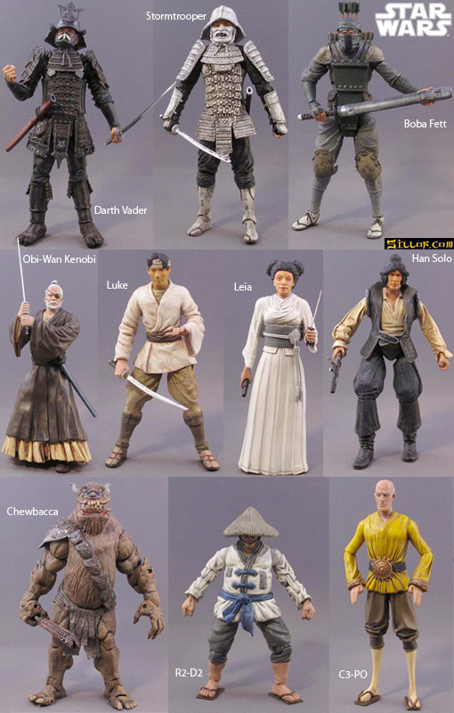 Star Wars Versão Samurais