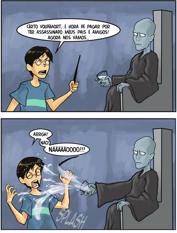 Era só Voldemort ter pensado um pouco