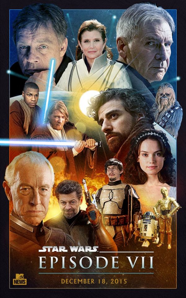 Primeiro poster de Star Wars VII