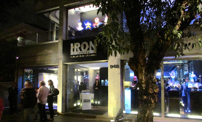 Inauguração da Iron Studios Concept Store e entrevista com Renan Pizii