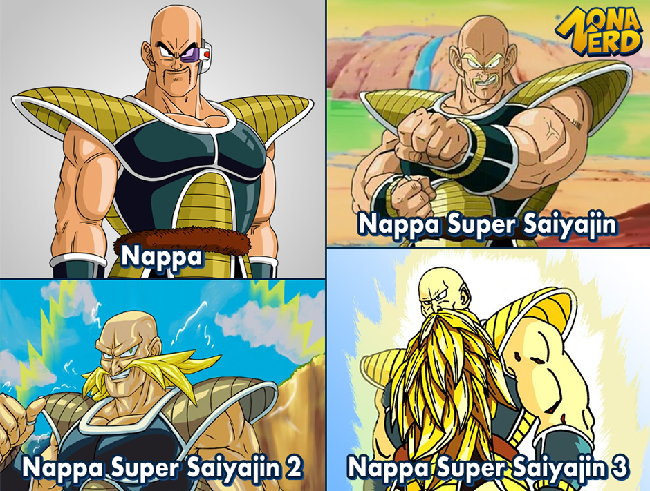 Como Nappa ficaria se virasse Super Saiyajin?