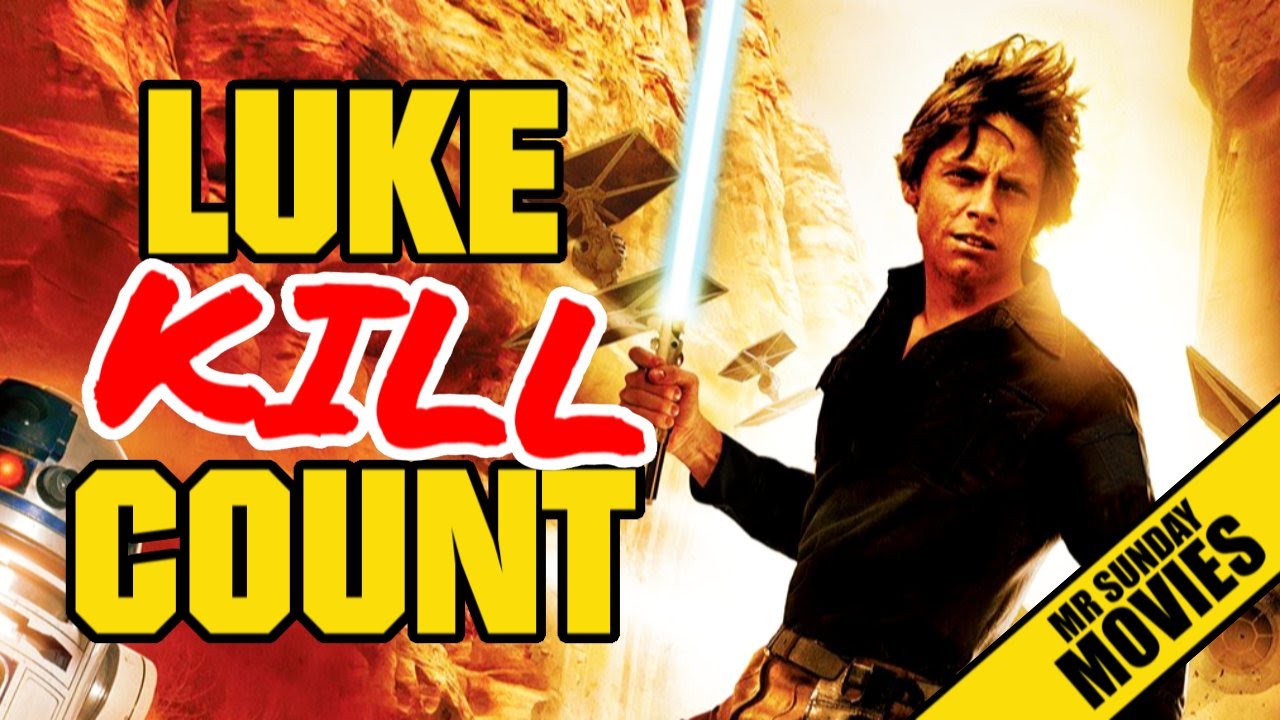 Você tem ideia de quantas pessoas Luke Skywalker já matou?