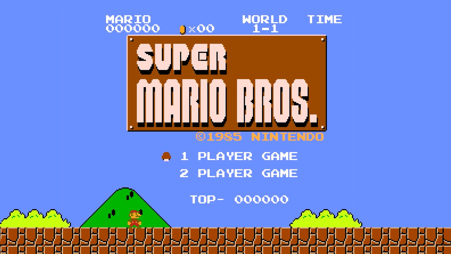 Animação mostra jogo do Super Mario na versão de acessibilidade