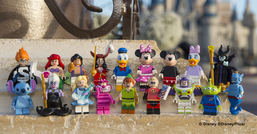 Lego anuncia coleção de minifigures de personagens Disney
