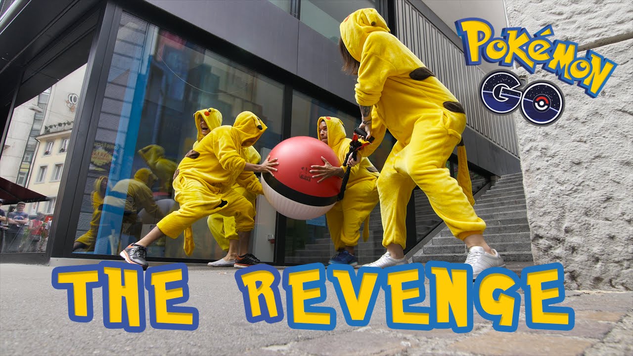 Pokémons executam vingança contra jogadores em pegadinha