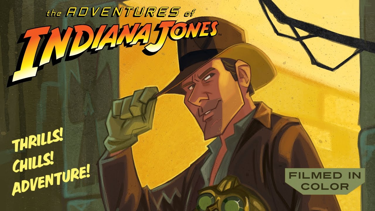 Artista cria trailer de série animada do Indiana Jones