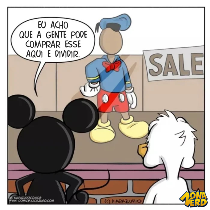 O porquê das roupas do Pato Donald