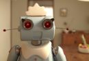 A robô Rosie ganha vida em comercial